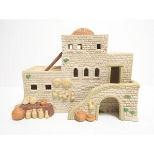 Dept 56 Village Inn Peddler Building Little Town Bethlehem Nativity 1987